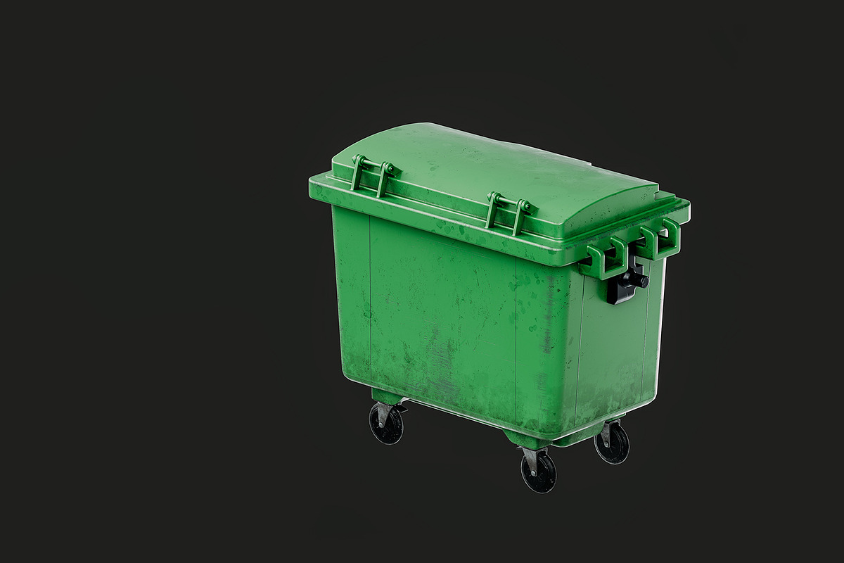 Outdoor Trash Can, an Object 3D Model by Artem Varnitsin (Photo 6 of 8)