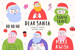 Dear Santa. Christmas collection