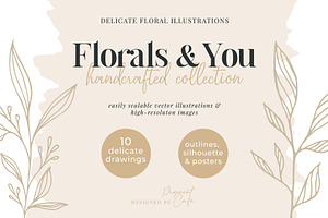 Florals & You Botanical Drawings