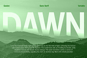 Gavion - 55 Font, a Sans Serif Font by MjStudio31 (Thumbnail 15 of 16)