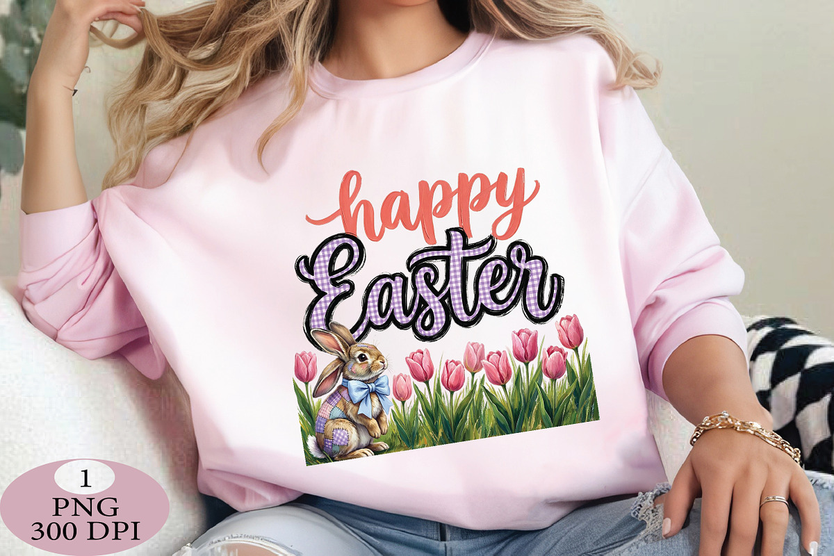 Happy Easter PNG Bunny, an Illustration by Daily.Designs (Photo 2 of 5)