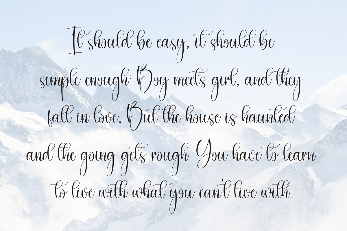 Chemistry | Script Font, a Handwritten Font by Scratchones (Photo 6 of 9)