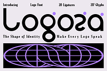 Logoza Logo Font