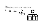50 Agriculture Icons, an Outline Icon by Side Project (Thumbnail 4 of 7)