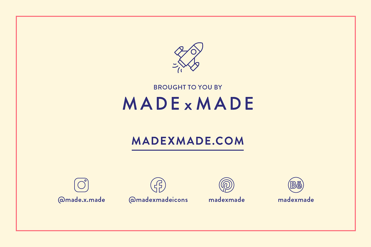 Mega Bundle Vol 7 Line Icons, an Outline Icon by Made by Made (Photo 9 of 9)