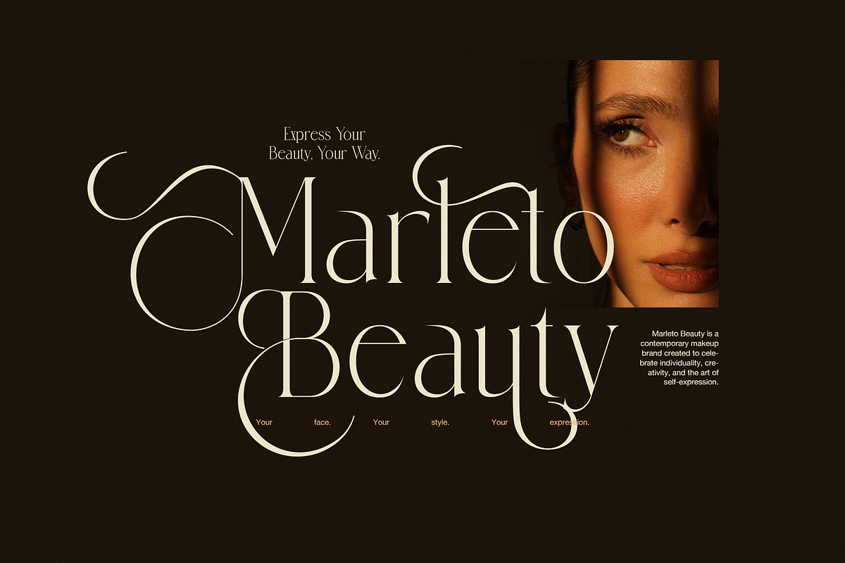 Amelin Elegant Serif Font, a Serif Font by Graphicxell (Photo 2 of 8)
