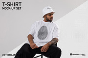 T-Shirt Mockup Bundle, a Shirt Mockup by Freeman Studio (Thumbnail 10 of 13)