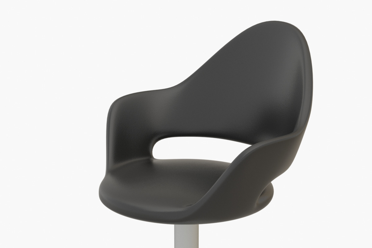 Soft-SG Bar Stool, a Furniture 3D Model by Morne Studio (Photo 2 of 7)