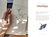 Foliveria. Hand-drawn Floral Pattern, a Pattern Graphic by Colden Blue (Thumbnail 5 of 15)