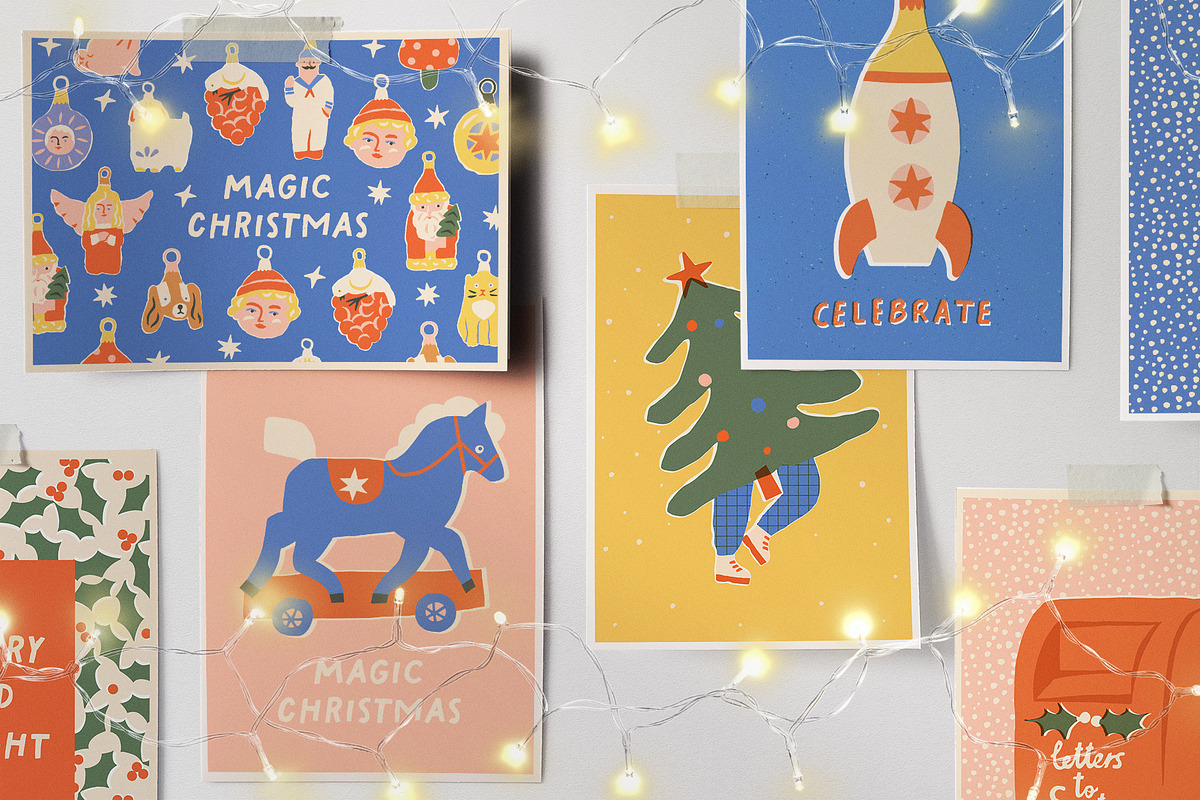 Magic Christmas, a Seasonal Illustration by Nicetoseeya (Photo 6 of 8)