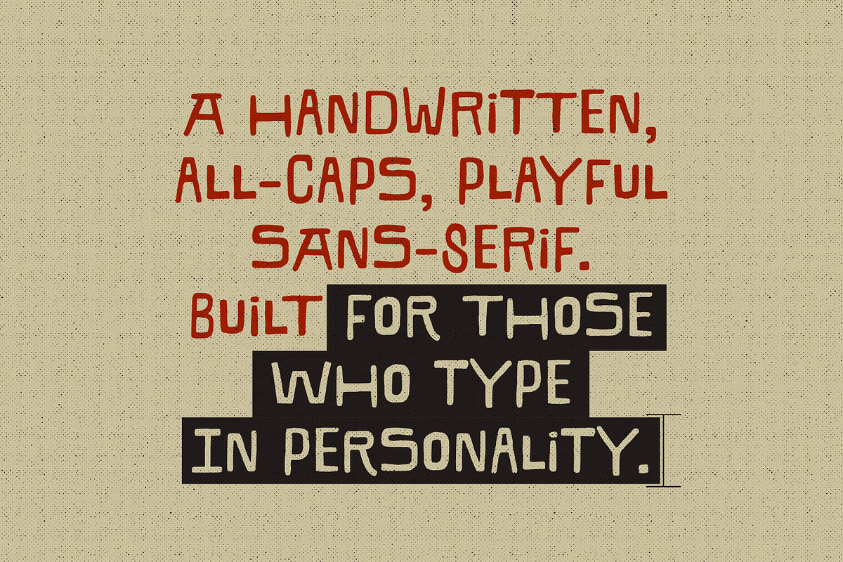 Vibe Maker Playful Imperfect Sans, a Sans Serif Font by Struvictory.art (Photo 2 of 9)