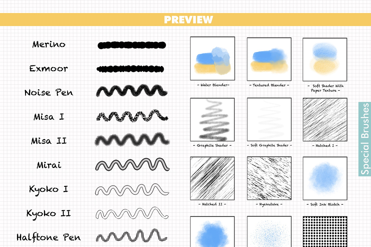 Procreate Digital Art Sketch Brush, a Brush Add-On by Pawsitively Aesthetic (Photo 5 of 7)