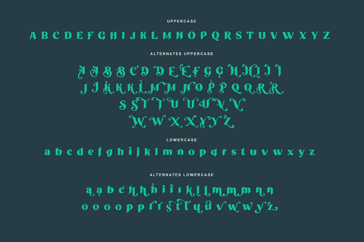 Othelie Font, a Blackletter Font by creativemedialab (Photo 11 of 11)