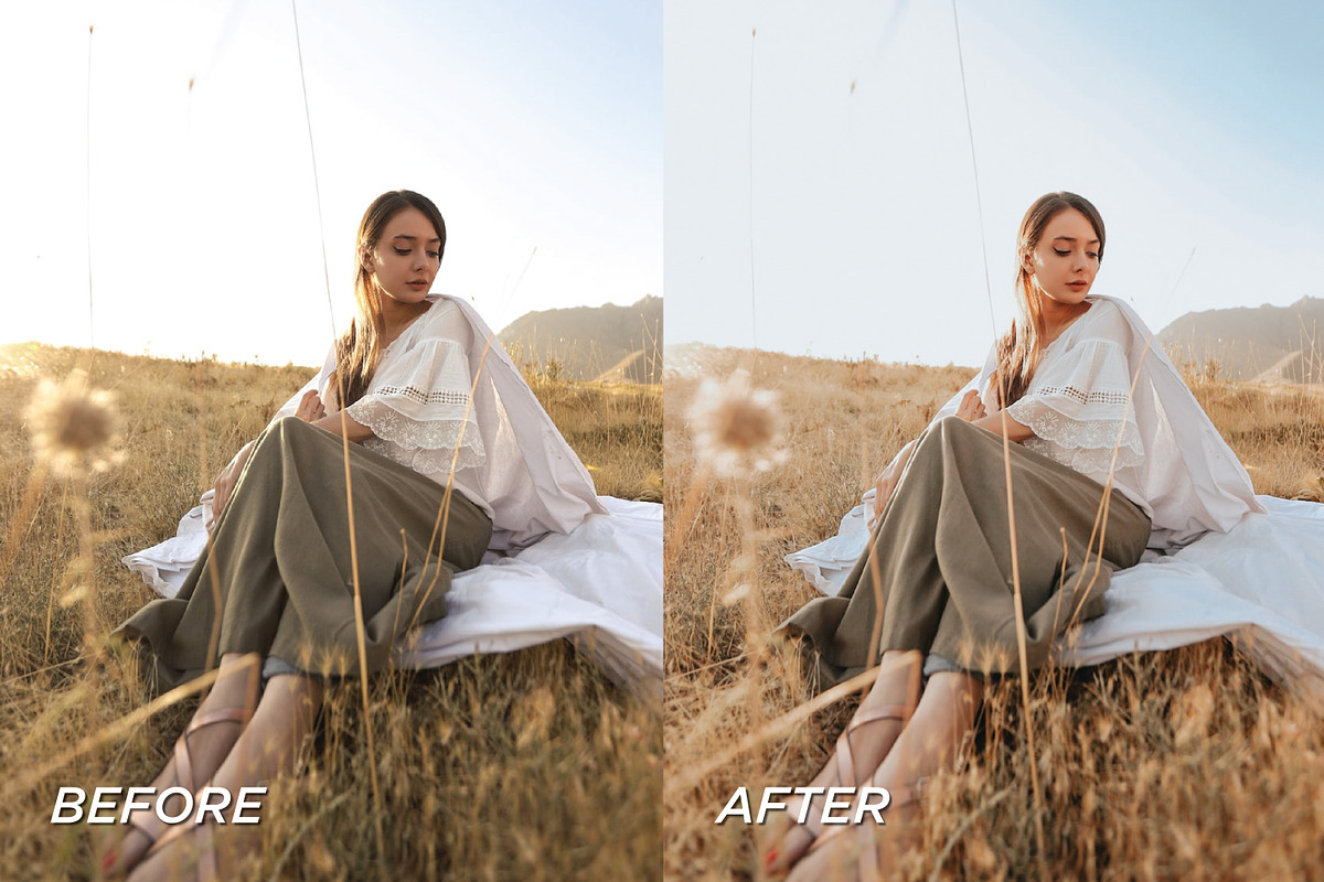 5 Sunflower Lightroom Presets, a Preset Add-On by TheWayfarerShoppe (Photo 7 of 7)