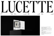 Lucette | Brand Guidelines, a Presentation Template by Studio Standard (Thumbnail 2 of 12)