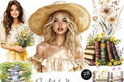 Watercolor Pastel Whispers Clipart, a Person Illustration by Design Scotch (Thumbnail 1 of 8)