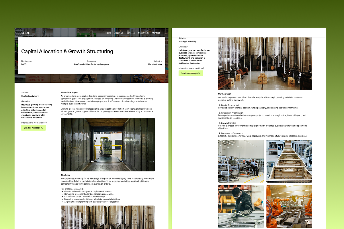 Business Consulting Figma Template, an UI Kit Template by Rozepaars Design (Photo 4 of 7)