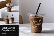Iced Coffee Cup Mockup, a Cups & Container Mockup by Pitchlook.Studio (Thumbnail 1 of 4)