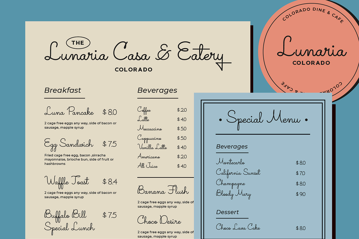 Klunkers Script, a Script Font by Any-Type® Foundry (Photo 2 of 7)