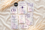 Lavender Wildflower Wedding Suite, an Invitation Template by Arslan (Thumbnail 5 of 6)
