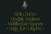 Madhik Bagimar — Elegant Luxury Font, a Serif Font by Enxyclo Studio (Thumbnail 17 of 21)