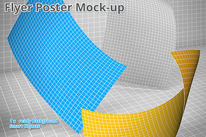 Flyer Mocku-up ISO A4 4