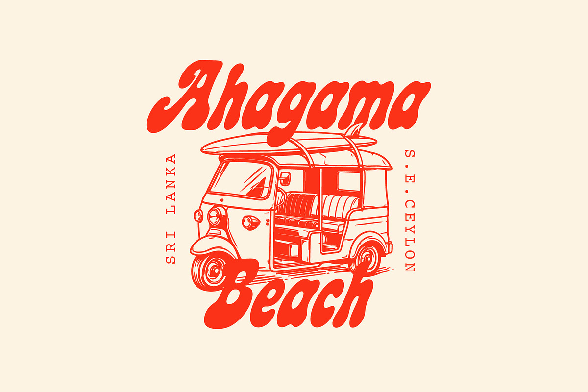 HOLIDAZE DISPLAY RETRO FONT, a Serif Font by Tropical Type (Photo 11 of 11)