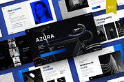 Azura - Business Google Slide, a Presentation Template by Dens Creative Studio (Thumbnail 1 of 6)