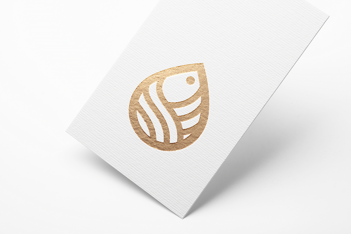 Fish Drop logo 4, a Branding & Logo Template by D | S Creative Design (Photo 3 of 3)