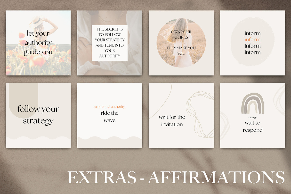 Human Design Instagram Template, a Social Media Template by Backyard Rose (Photo 20 of 28)