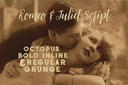 Romeo & Juliet Font Duo, a Script Font by Deeezy (Thumbnail 2 of 7)