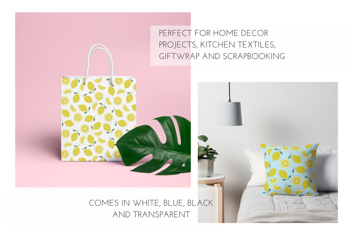Citrus Fruit Pattern, a Pattern Graphic by Tishya Oedit (Photo 2 of 4)