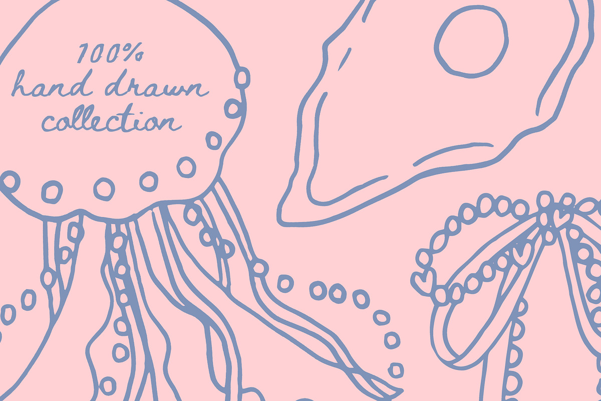 Mermaidcore aesthetic clipart set, a Seasonal Illustration by Cute Atelier (Photo 15 of 15)