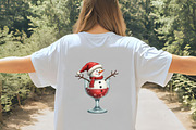 Snowman Christmas Wine Sublimation P, an Illustration by CrexoraLab (Thumbnail 5 of 5)