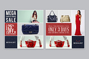 Christmas Sale Social Media Layouts, a Templates & Theme by Medialoot (Thumbnail 2 of 6)