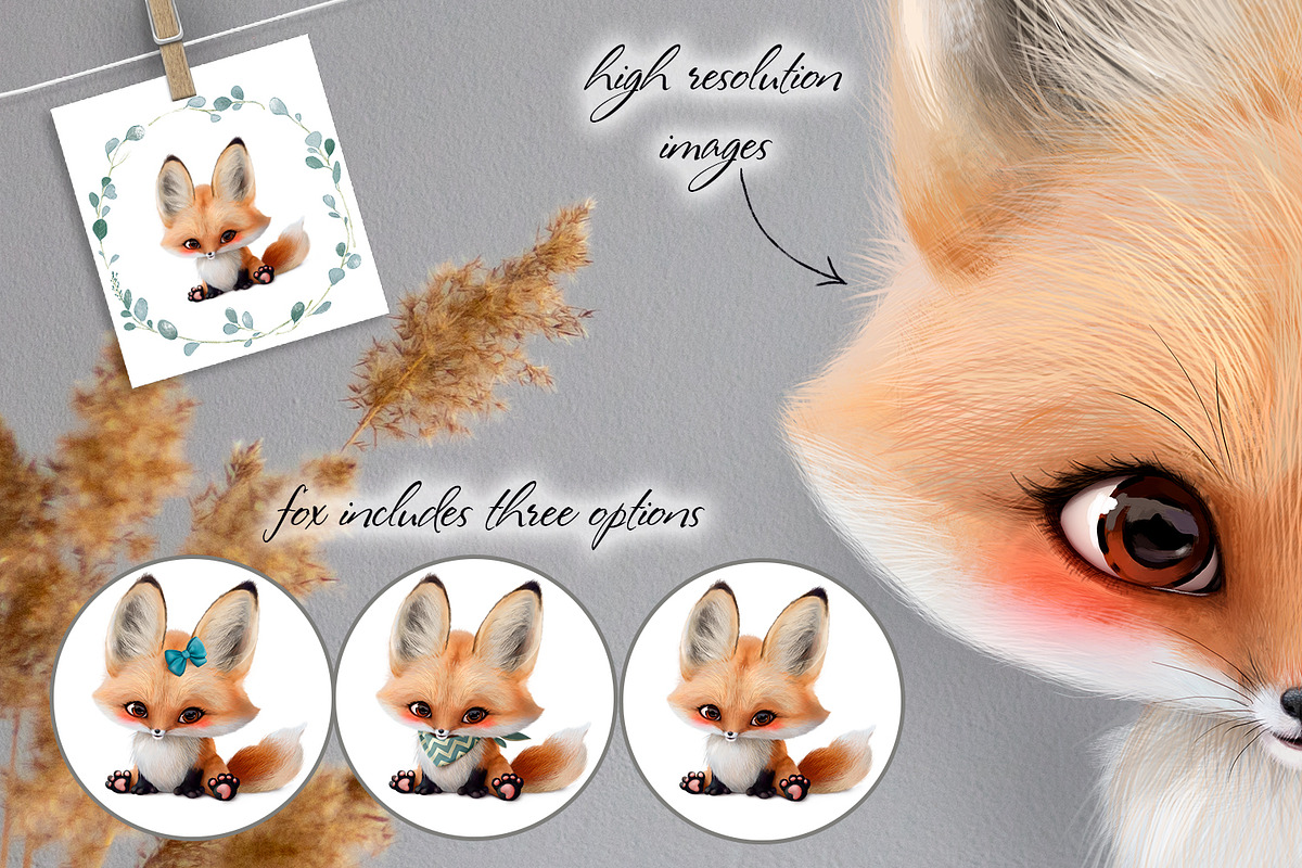 Baby fox, an Animal Illustration by TanyaSchuka (Photo 4 of 5)