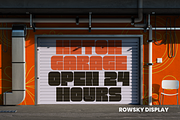 Rowsky - Bold Font, a Sans Serif Font by limitype (Thumbnail 3 of 10)