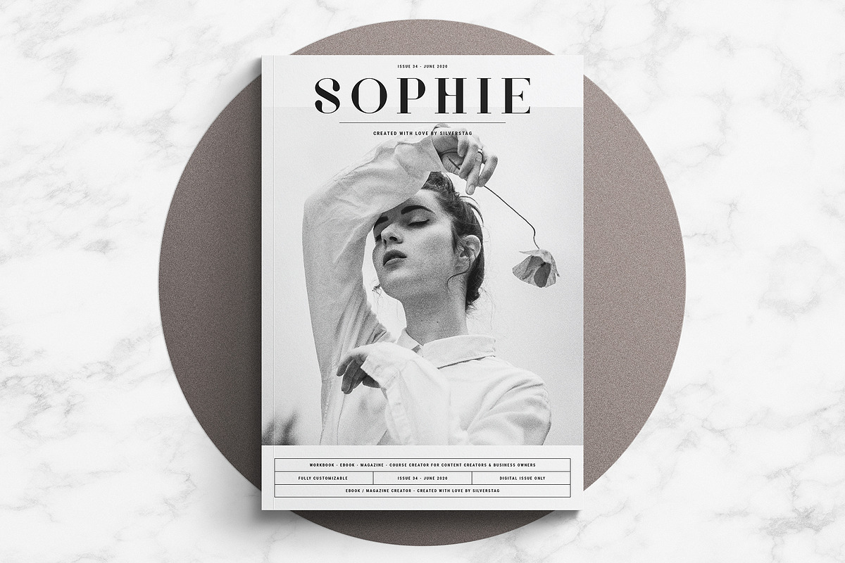 Sophie - eBook & Magazine Creator, a Magazine Template by SilverStag Type Foundry (Photo 6 of 26)