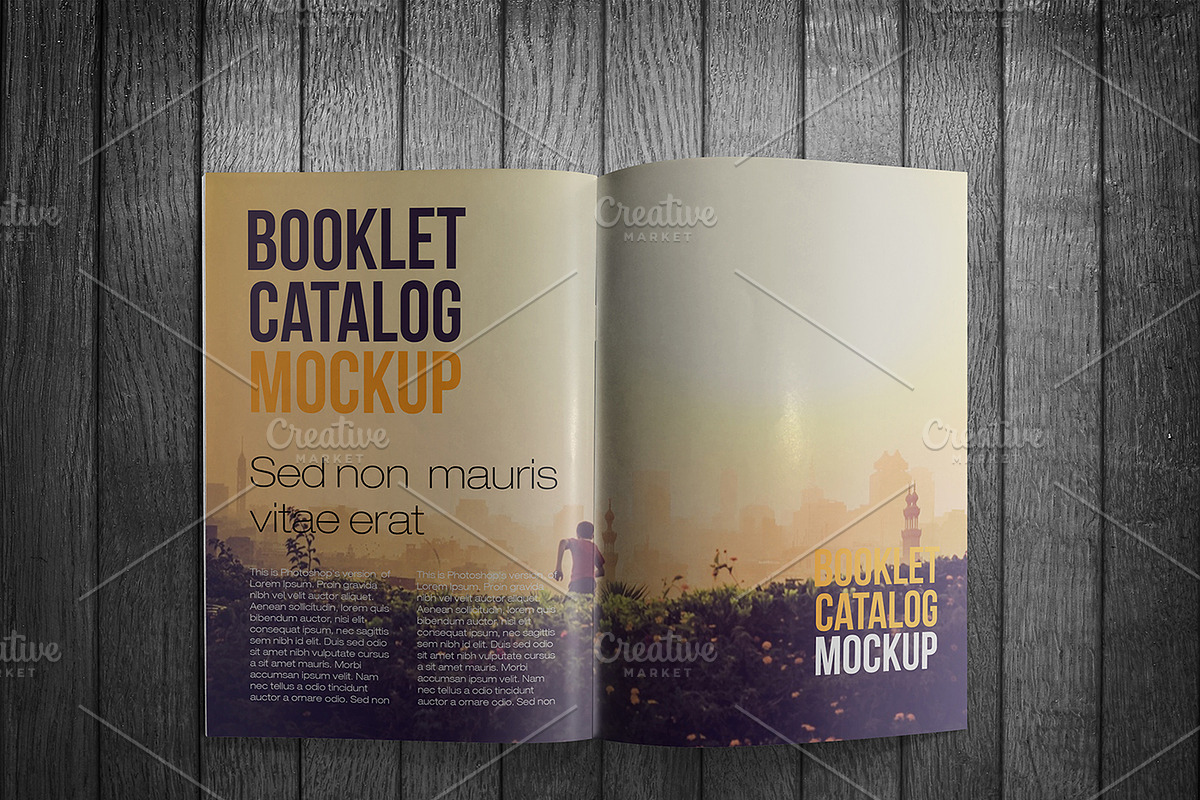 Booklet Catalog Mockup, a Mockup by Vectogravic Design (Photo 11 of 17)