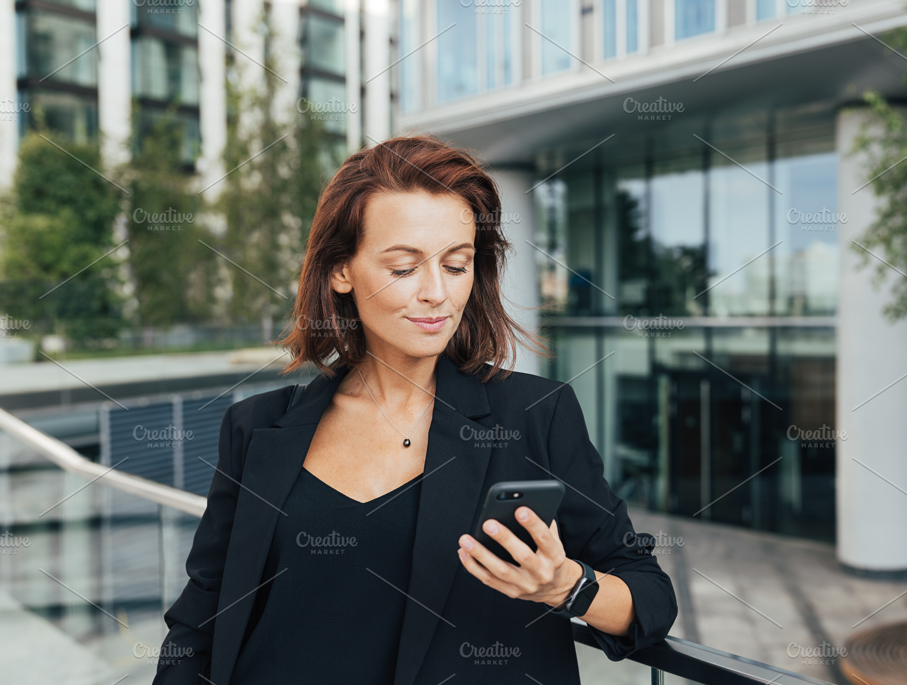 Middle-aged businesswoman, a Business Photo by Artem Varnitsin
