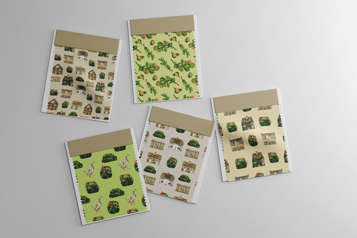 Cottage Life Watercolor Bundle, an Object Illustration by foxsong (Photo 8 of 10)