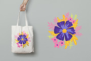 Flower mood seamless pattern, a Pattern Graphic by palllna (Thumbnail 7 of 7)