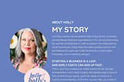 Hat Bar Flyer Templates for Canva, a Flyer Template by Hello Holly Studio (Thumbnail 8 of 10)