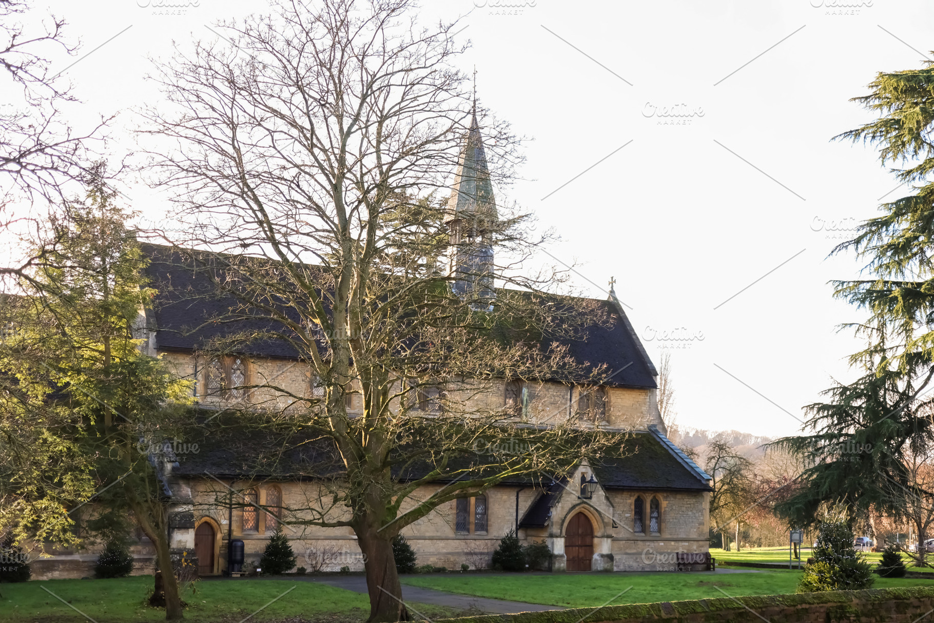 St John's Church, a historic Gothic Revival building in Boxmoor, Hemel Hempstea, a Photo by Studio ANNA