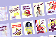 Coach Instagram Canva Templates, a Social Media Template by MOAROShop (Thumbnail 4 of 10)