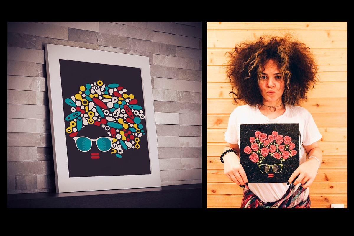 Set of 16 BHW prints, a Decorative Illustration by eka panova (Photo 3 of 5)