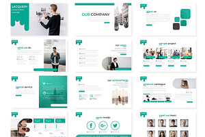 Lacquery - Keynote Template