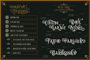 Arterium, a Serif Font by Burntilldead (Thumbnail 7 of 12)