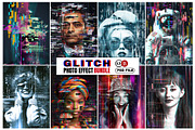 Vibrant Glitch Photo Effect Bundle, an Action Add-On by Photoshop Action (Thumbnail 1 of 46)