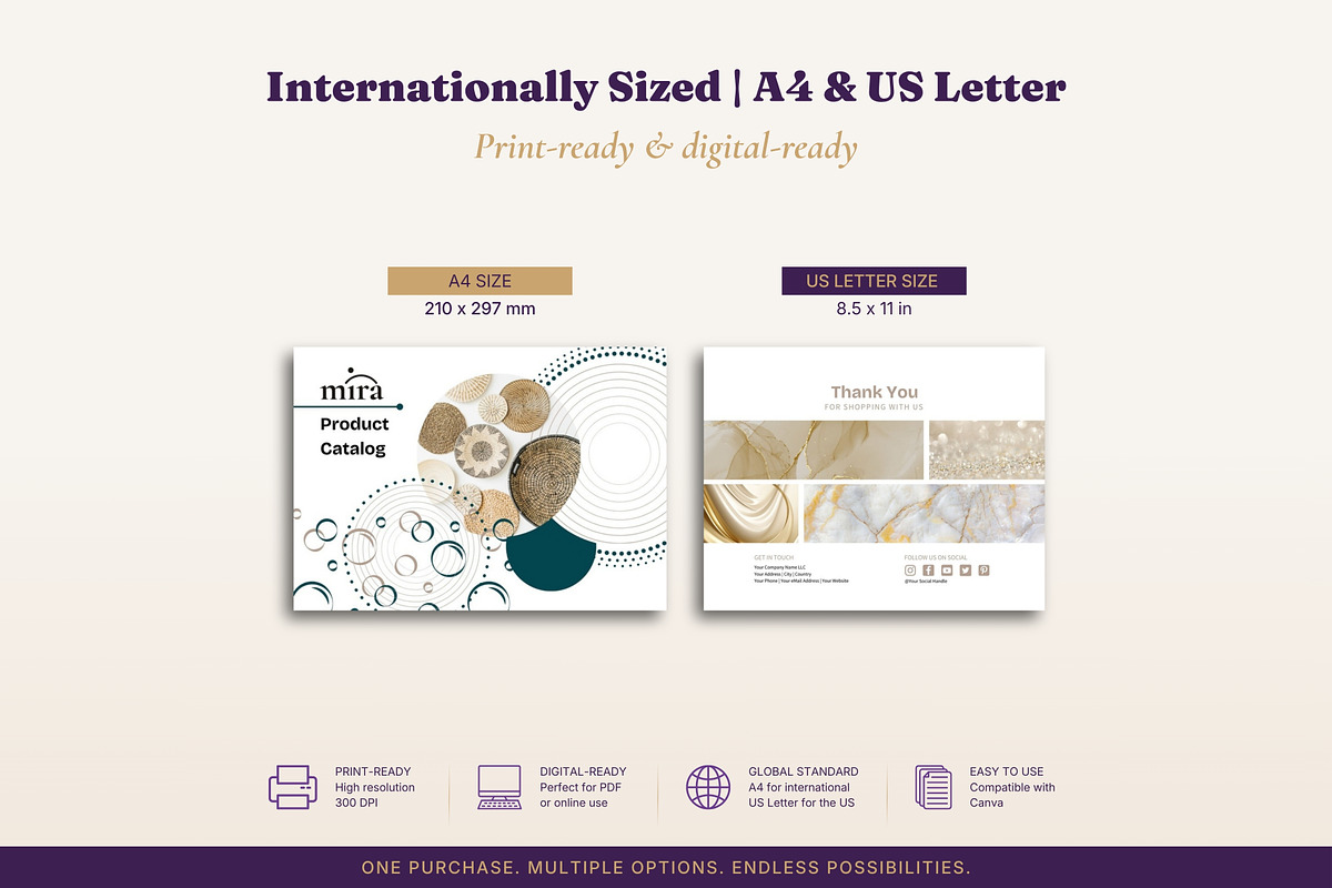 Landscape Product Catalog 2 Packs, a Magazine Template by B2 Studio (Photo 13 of 18)